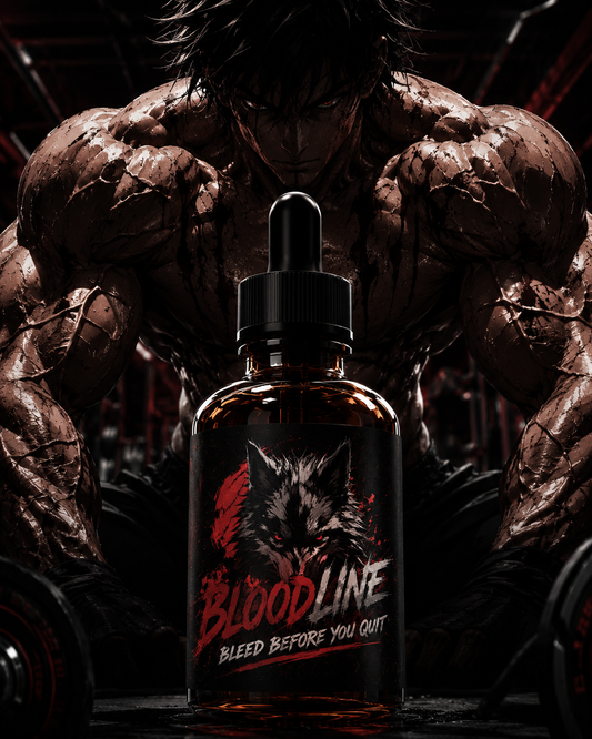 Blood line after gym oil
